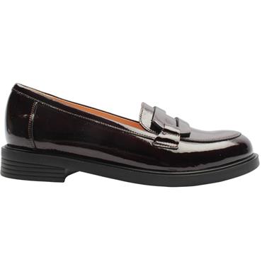 BIOECO SLIP ON 1110 2894 - BURGUNDY PATENT